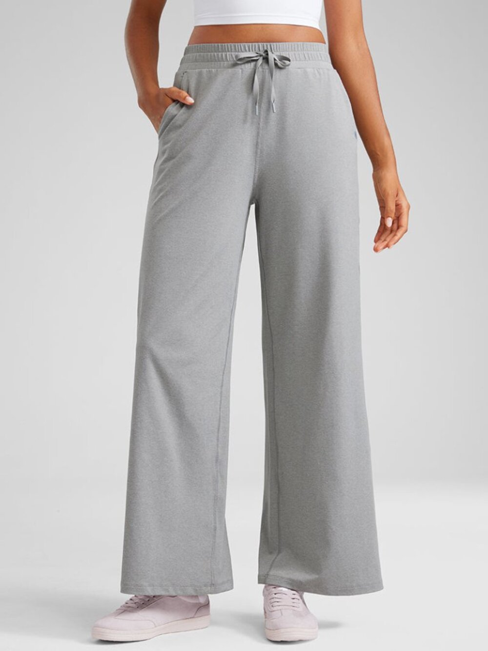 Cloud Jersey Wide Leg Sweatpant 30”